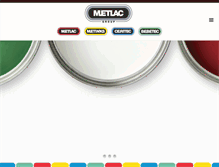 Tablet Screenshot of metlac.com